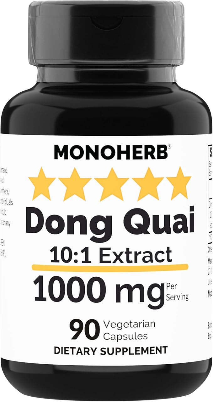 Dong Quai Extract 1000 mg - 90 Vegetarian Capsules