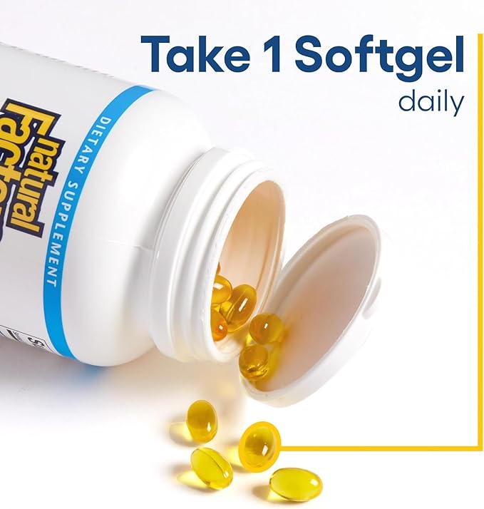 Natural Factors Vitamin D3 5000 IU 240/SG (Multi-Pack)