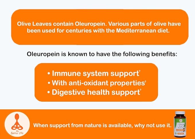 Olive Leaf Extract (Non-GMO)
