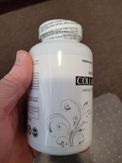 Research Labs 2 for 1 Promo 240 Collagen Pills - 6000 mg Per Day. Grass Fed Anti-Aging Support for Skin, Joints, Tendons, Bones, Hair and Nails. Paleo Friendly. Collagen Peptides Powder Supplement…