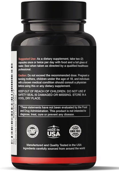 Natgrown Red Yeast Rice with CoQ10 Supplement – 1200 mg Red Yeast Rice Extract + 100 mg Coenzyme Q10 – Heart & Circulatory Support – Vegan, Non-GMO – 120 Capsules