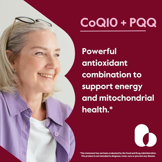 BESTVITE Coq10 100mg w/PQQ 20mg (120 Veggie Caps) - No Stearates - Vegan - Non GMO - Gluten Free - Coq10 with PQQ