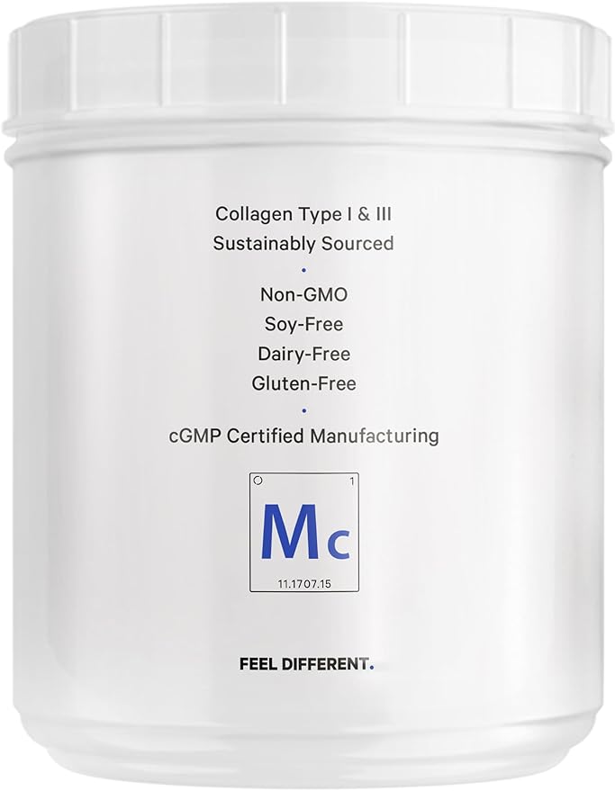 Codeage Marine Collagen Powder - Wild-Caught Hydrolyzed Fish Collagen Peptides - Type 1 & 3 Collagen Protein Supplement - Amino Acids for Skin, Hair, Nails - Paleo Friendly, Non-GMO, 15.87 Ounces