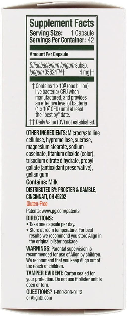 Align Digestive Care Probiotic Supplement, 84 Count