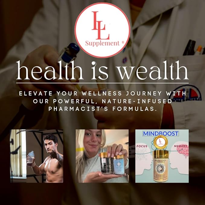 Pure Beauty by LL Supplement – Pharmacist-Formulated Anti-Aging Collagen, NR, Resveratrol, Hyaluronic Acid, CoQ10 – Glow, Hydrate, Renew from Within – 60 Capsules