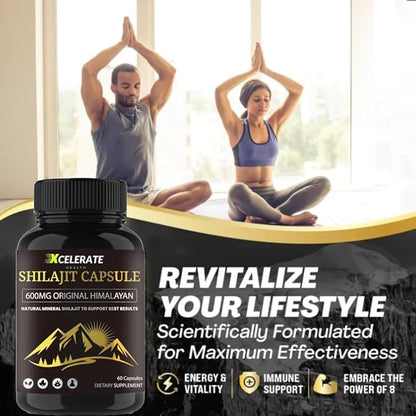 Xcelerate Shilajit Extra Strength