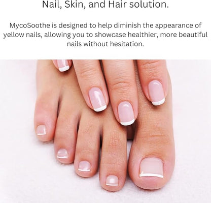 MycoSoothe Advanced Hair, Skin, Nail & Immunity Support Formula - 3 Pack Capsules