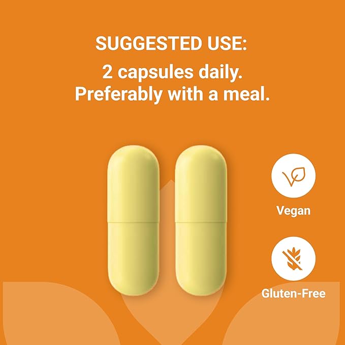 Luma Nutrition Quercetin 500mg - Quercetin with Bromelain Supplement - Antioxidant - Immune Support - Vegan & Gluten-Free - 60 Capsules