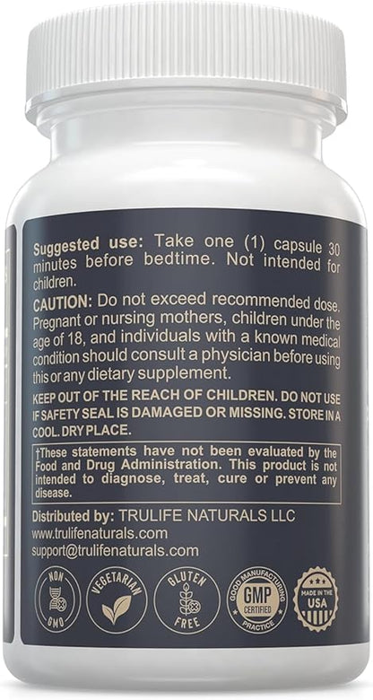 Melatonin 50mg Plus Probiotics 30 Bill CFU/Better Sleep/Night Formula/Sleep Support Supplement & Balanced Gut Health - Easy to Take | Supports Digestive & Immune System Function