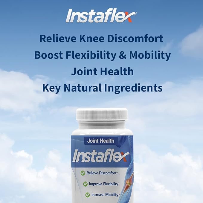 Instaflex Joint Support Supplement - Clinically Studied Joint Relief Blend of Glucosamine, MSM, White Willow, Turmeric, Ginger, Cayenne, Hyaluronic Acid - 180 Capsules