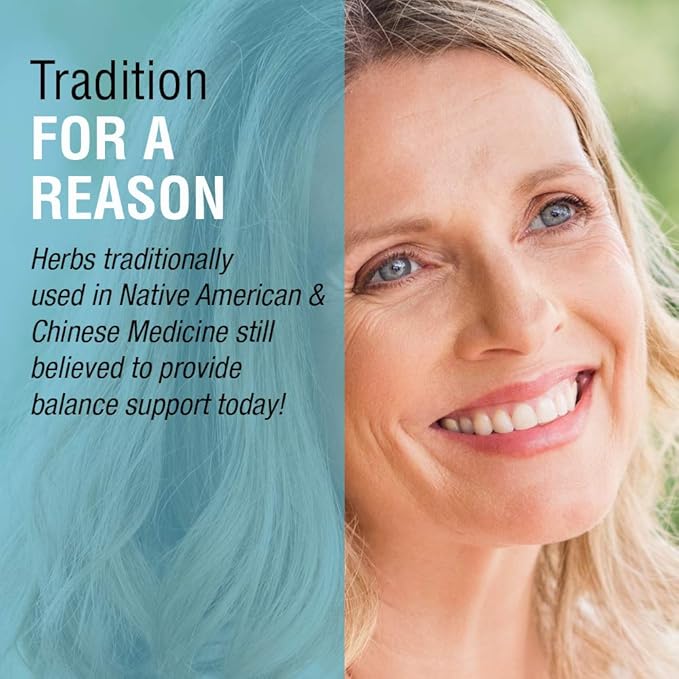 SOLARAY Female Hormone Blend SP-7C | W/Black Cohosh, Dong Quai, Passion Flower, Wild Yam & More | 100 VegCaps, 50 Serv.