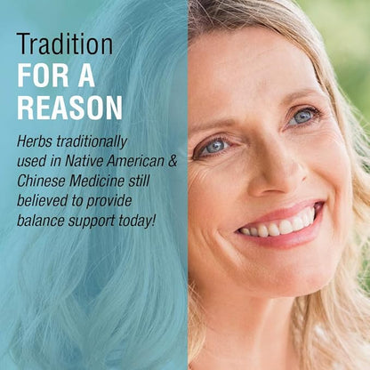 SOLARAY Female Hormone Blend SP-7C | W/Black Cohosh, Dong Quai, Passion Flower, Wild Yam & More | 100 VegCaps, 50 Serv.