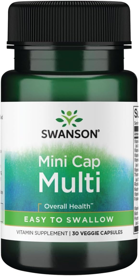 Swanson Daily Multivitamin Without Minerals 30 Veg Capsules