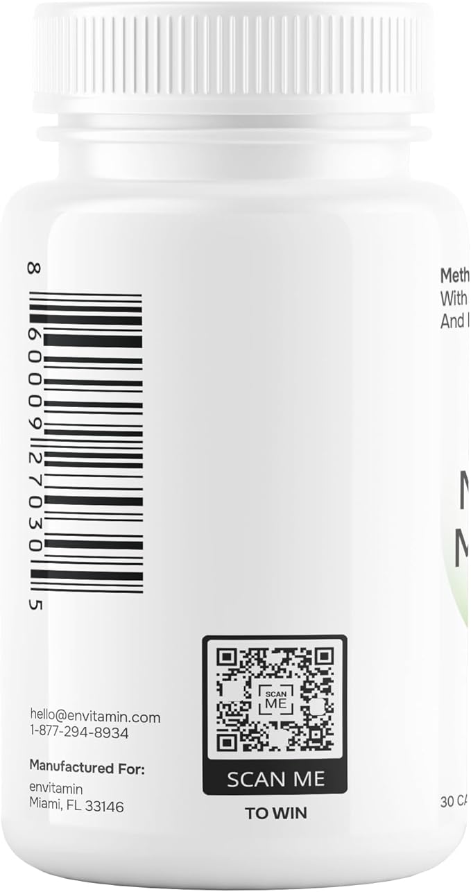 Methylated Multivitamin Multimineral Complex L Methylfolate
