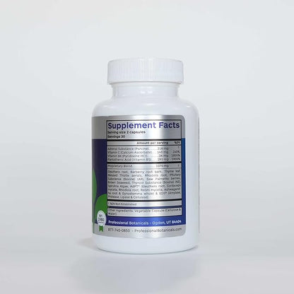 Adrenal Complex Supplement – Supports Healthy Adrenal Function, Stress Relief, and Energy Levels – 90 Vegetarian Capsules