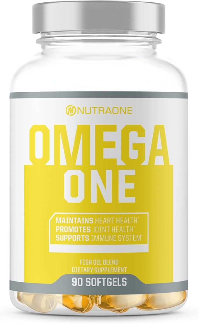 NutraOne Complete Superfoods Greens & Reds Blend - Vitality Vitamin Powder and Mineral Supplement - OmegaOne Omega-3 Fish Oil Supplement - Get Healthy Bundle