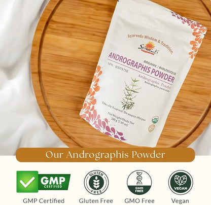 Sewanti Andrographis Extract Powder - Andrographis Paniculata for Liver Health|Herbal Supplement 200g