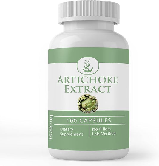 PURE ORIGINAL INGREDIENTS Artichoke Extract (100 Capsules) Always Pure, No Additives Or Fillers, Lab Verified