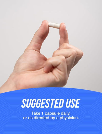 BulkSupplements.com Vitamin B6 Capsules - Pyridoxine HCl, Vitamin B6 50mg - 1 Capsule per Serving, 500 Capsules (Pack of 1)