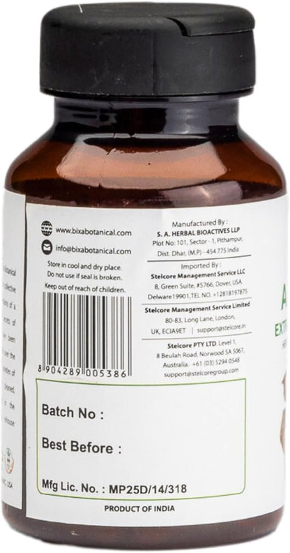 bixa BOTANICAL Arjuna (Terminalia Arjuna) | Potent Heart Tonic & Rejuvenative | Herbal Supplement for Heart Health | Superfood. (60 Count (Pack of 1), Arjuna Extract Capsules)