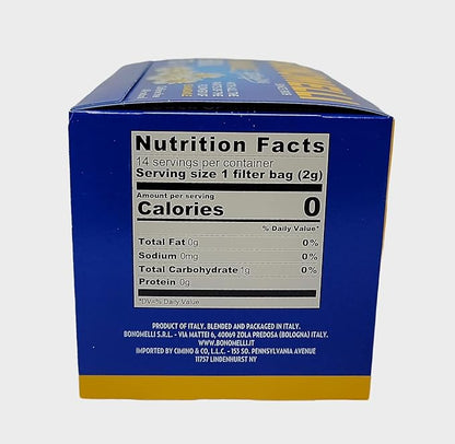 Bonomelli - Filtrofiore Chamomile Herbal Tea, (2)- 14 pc. Pkgs.