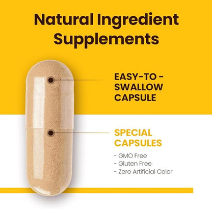 JungKwanJang Immune Boost, Adaptogen Supplement with American Ginseng and Korean Red Ginseng Duo for Immunity, Energy, Fights Fatigue, All-Natural, Stress Support for Men and Women