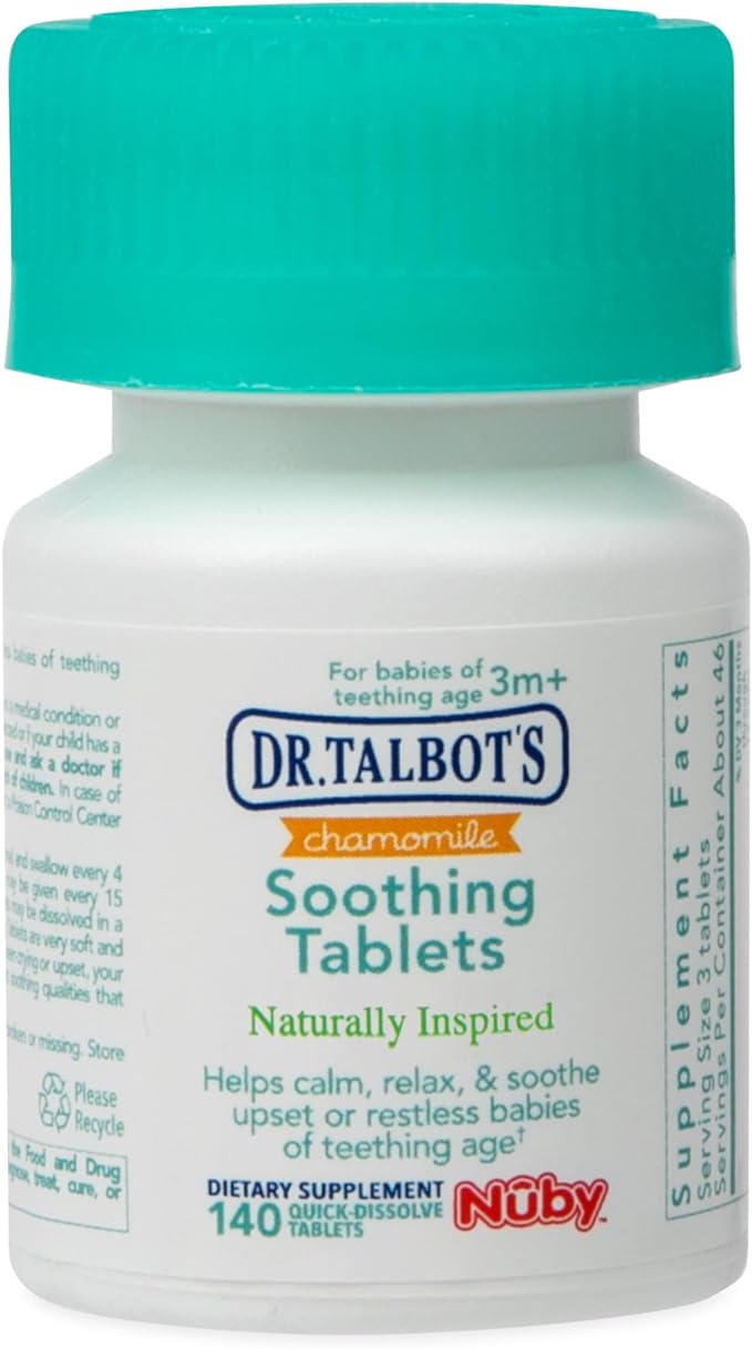Dr. Talbot's Chamomile Soothing Tablets, Quick Dissolve, 140 Count