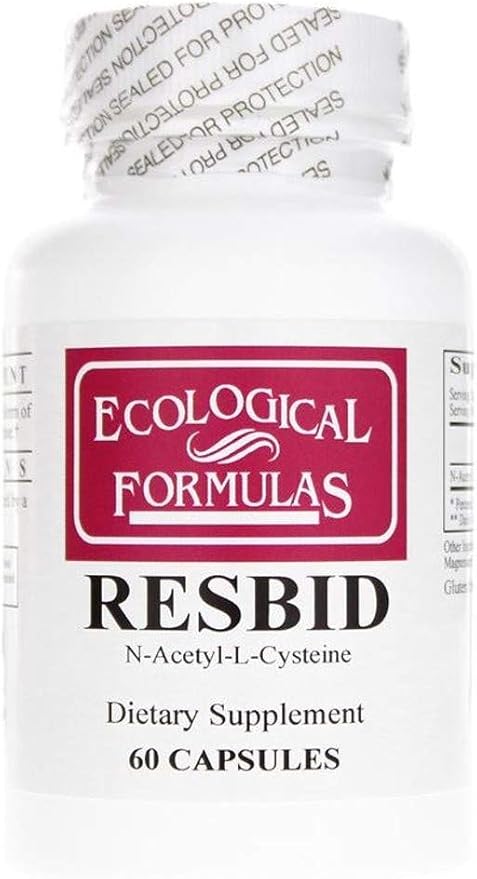 Ecological Formulas Resbid 500 Mg, White, 60 Count