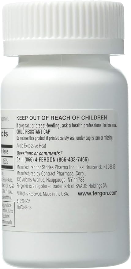 Fergon High Potency Iron Supplement, 100 Count