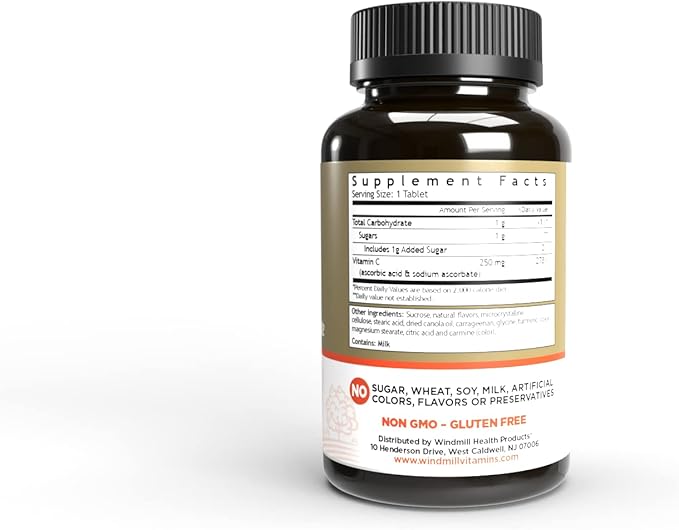 Vitamin C CHEWTBS 250MG TNGR WMILL Size: 60