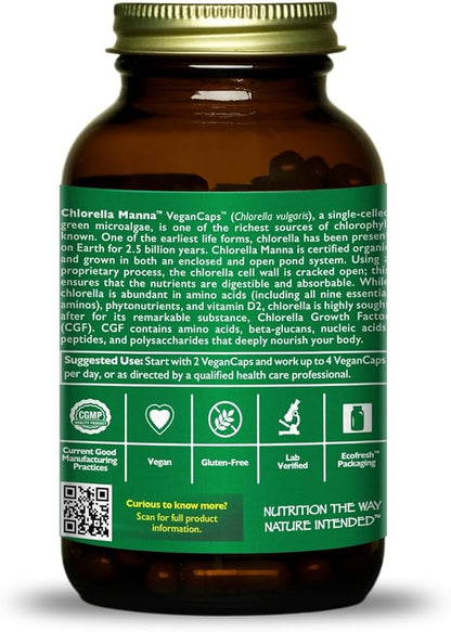 HealthForce SuperFoods Chlorella Manna - Capsule - 150 Vegan Capsules