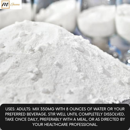 Pure Magnesium Oxide Powder for Health and Beauty 0.5 lbs / 227 GMS