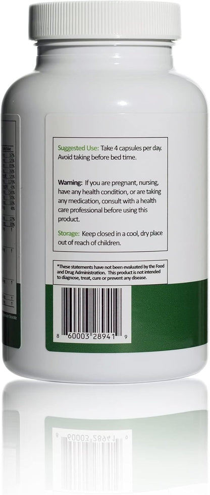 Mind Body Focus | Natural Nootropic Brain Supplement for Focus, Memory and Mood Support - Mental Clarity, Concentration and Cognitive Performance with Mucuna, Bacopa, Rhodiola, Phosphatidylcholine