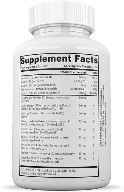 Blood Balance Advanced Formula 620MG Formula Supplement Pills 60 Capsules