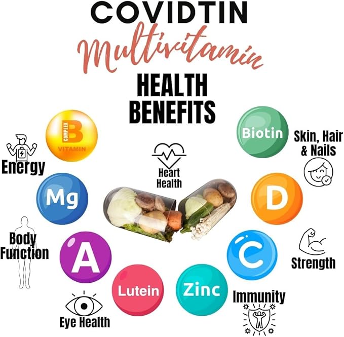 S&D Sales and Distribution, INC COVIDTIN MULTIVITAMIN, 60 Count (Pack of 1)