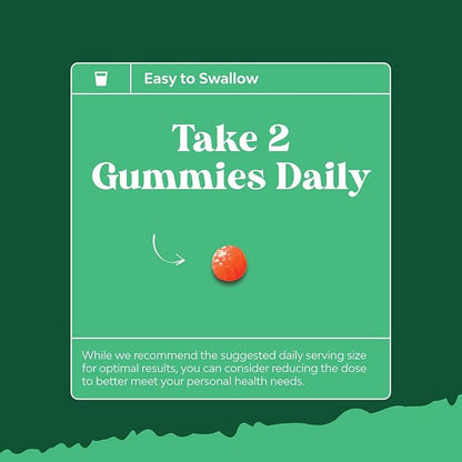 Teen Multivitamin Gummies 12-17 - Teen Boys & Girls Gummy Vitamins for Better Skin, Immune Strength, Mood & Energy Support - Teenage Girl & Boy Supplements with Zn, Mg, Vitamin A, C, D & E - 60 Ct