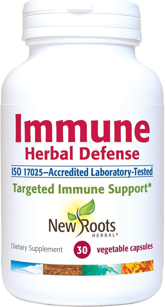 IMMUNE DEFENCE | Andrographis & Astragalus, Powerful Immune Support Supplement with 4 Extra Herbals: Elderberry, Echinacea, Goldenseal, Rosemary | Reishi, Shiitake, Maitake Mushroom (30 Capsules)