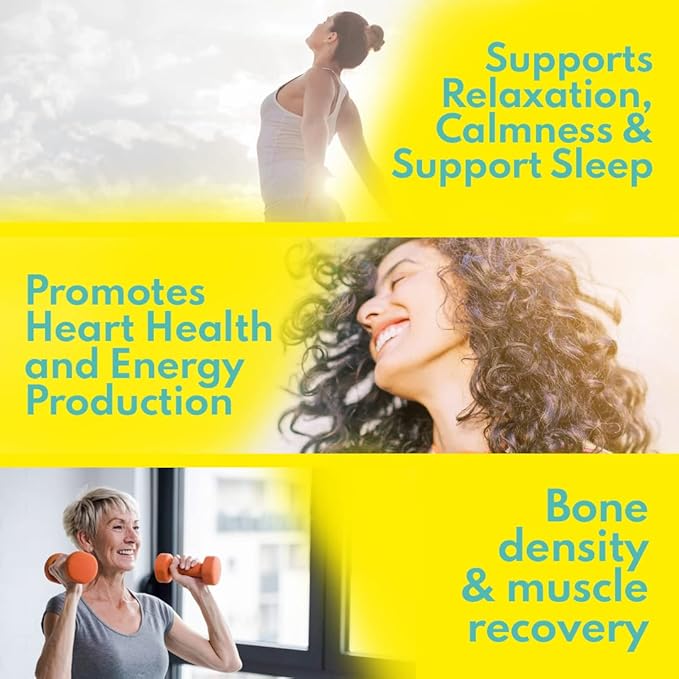 VAL Triple Magnesium Complex, 400mg of Magnesium Glycinate, Taurate, Citrate for Muscle Relaxation, Sleep Support, Calm Energy, Support Healthy Magnesium Levels, Vegan, Non-GMO, 90 Capsules