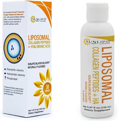 Liposomal Collagen Peptides + Hyaluronic Acid, 150 mL, Liposome