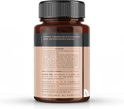 pureclinica Triple Strength Phosphatydyl Serine and Phosphatidyl Choline x 60 Tablets