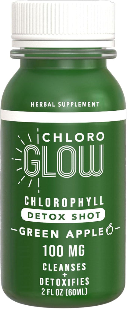 Liquid Chlorophyll Detox Shots | All Natural and Organic Plant Based Drink to Boost Energy and Your Immune System | Cleanses and Detoxifies (1)