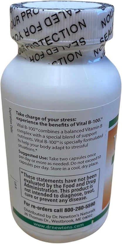 Vital B100 Vitamin B Complex Supplement 60 Capsules