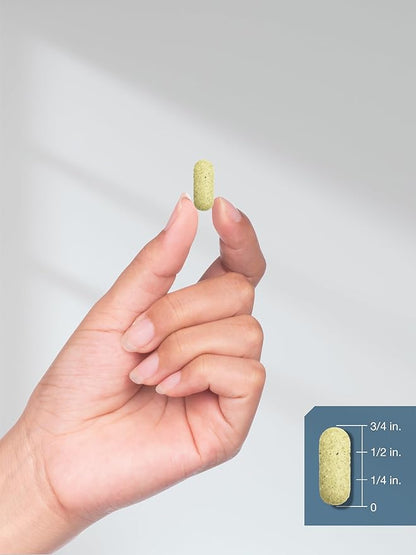 Horbäach Glucosamine Chondroitin MSM | 3600 mg | 360 Caplets | Advanced Formula with Turmeric | Non-GMO, Gluten Free