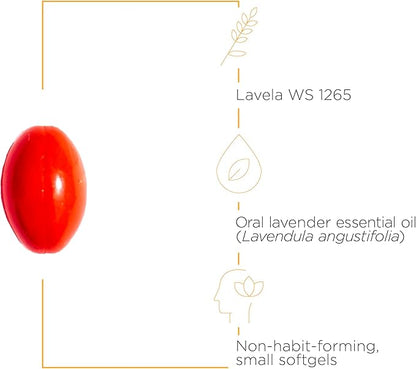 Integrative Therapeutics – Lavela WS 1265 - Clinically Studied Lavender Essential Oil Supplement - Calms Nervousness* - Reduces Stress* - 60 Softgels, 2 Pack