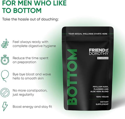 Bottom 90 and Raspberry Cum Gummies Bundle - Enhance Your Experience with Natural Supplements - 2 Months Supply