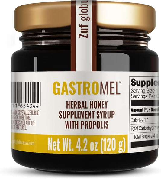 Zuf Globus: GastroMEL | Prebiotic | Gut Health | Supports Digestive Regularity | All Natural | Honey | Botanicals