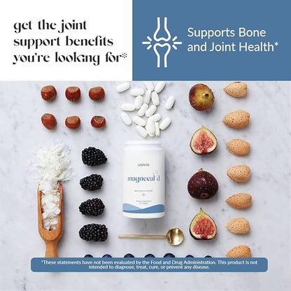 USANA - MagneCal D - Balanced Magnesium & Calcium with Vitamin D to Support Bone Health, Strength & Function for Optimal Wellness - 112 Tablets