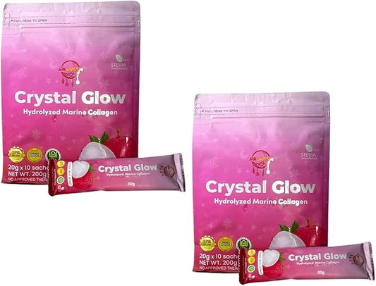 20 Sachets Crystal Glow Lychee Drink by JRK Dream