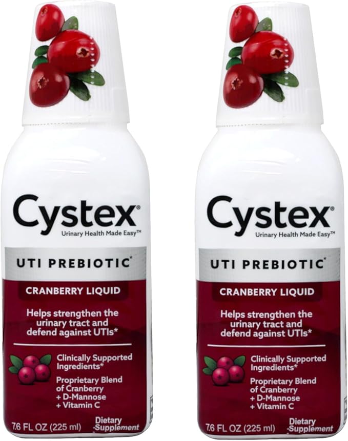 Cystex Urinary Health Maintenance Cranberry 7.6 oz (Packs of 2)