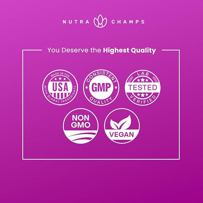 NutraChamps Super Greens Powder Premium Superfood | 20+ Organic Green Veggie Whole Foods | Wheat Grass, Spirulina, Chlorella | Antioxidant, Digestive Enzyme & Probiotic Blends (9.1 OZ, Antioxidant)